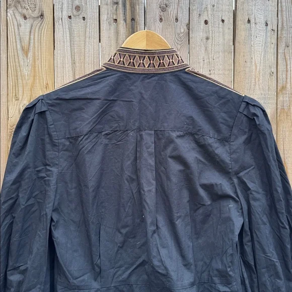 Karen Millen poplin tape embroidery woven dress - Picture 7 of 11